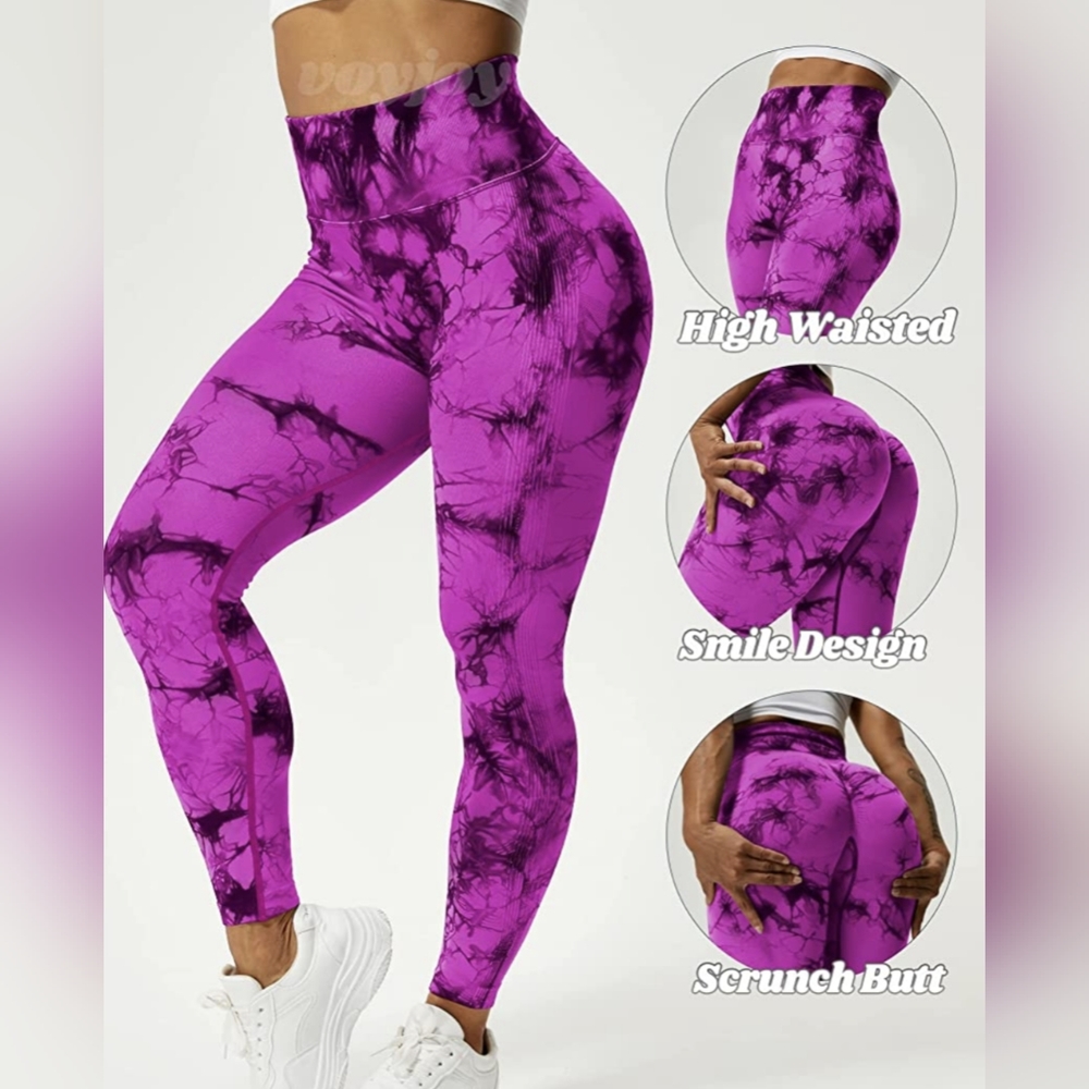 VOYJOY Booty Scrunch Leggings